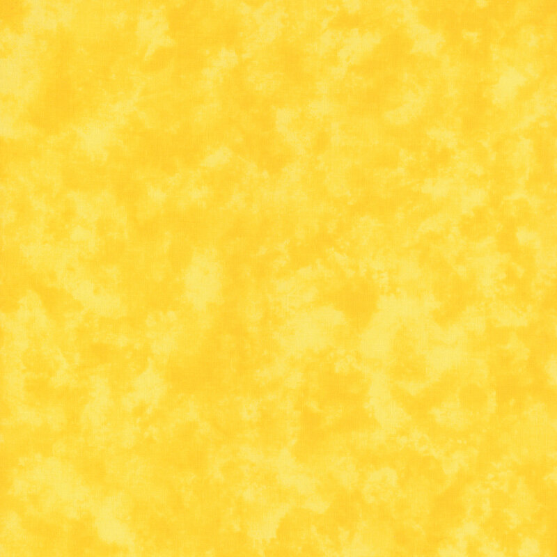 Marbled lemon yellow fabric swatch.