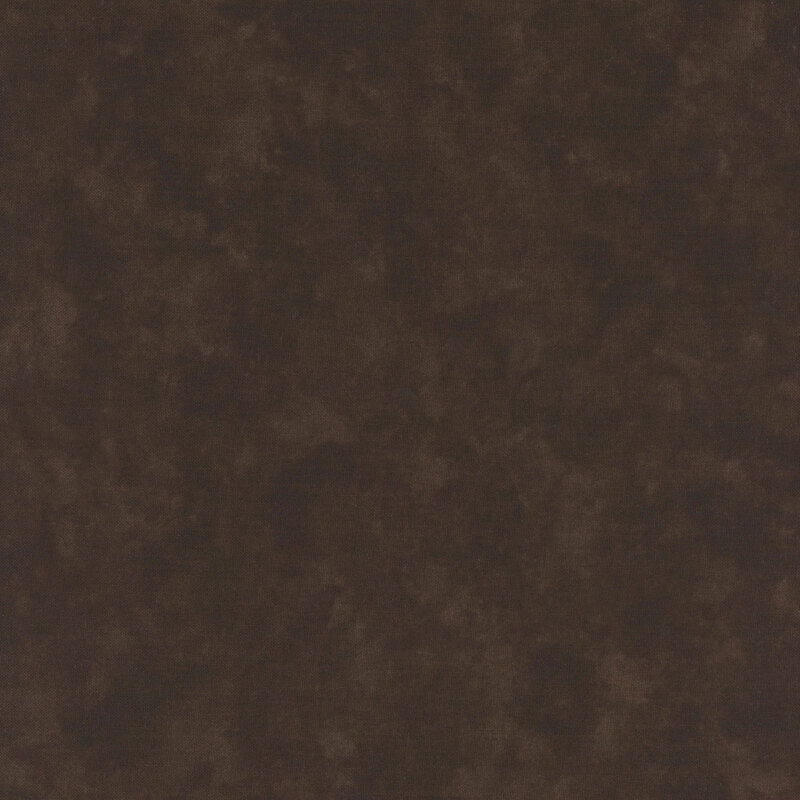 Marbled espresso brown fabric swatch.