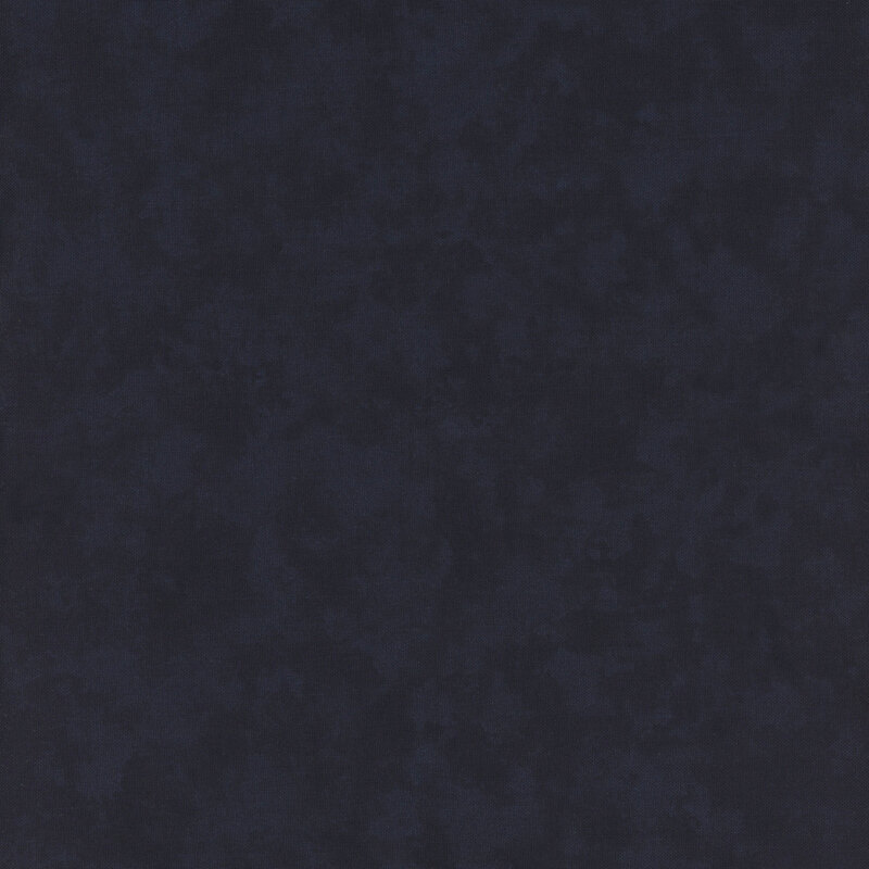 Marbled dark midnight blue fabric swatch.