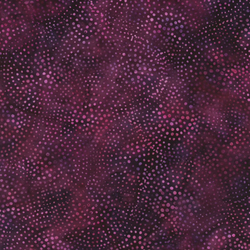 fabric pattern of dots in a cluster to form half circles