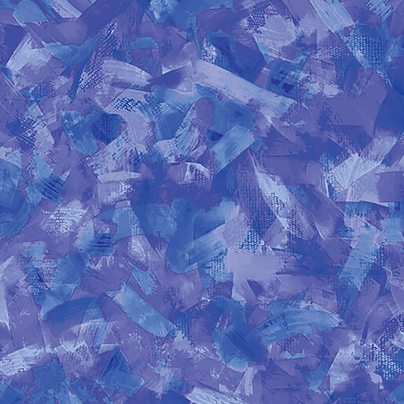 fabric pattern of light periwinkle brush strokes