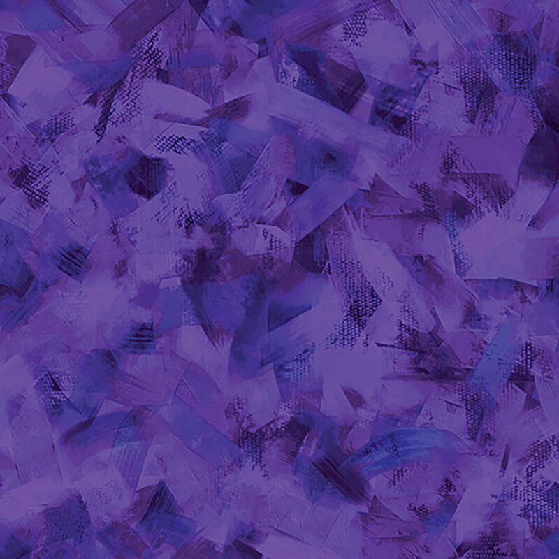 fabric pattern of deep purple brush strokes