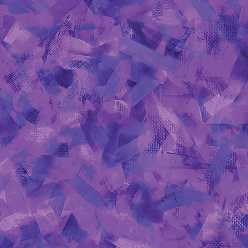 fabric pattern of purple brush strokes