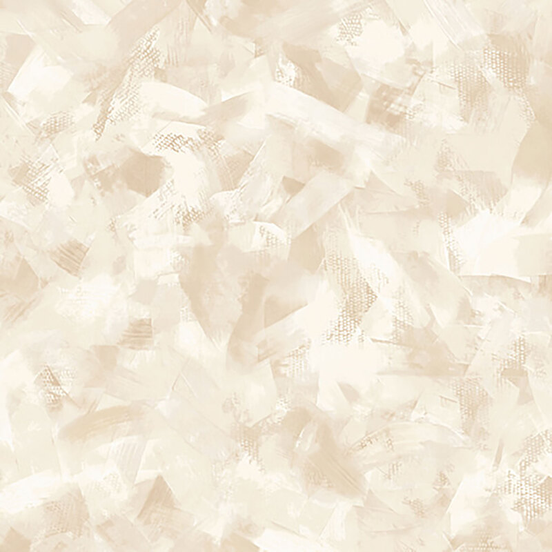 fabric pattern of cream brush strokes