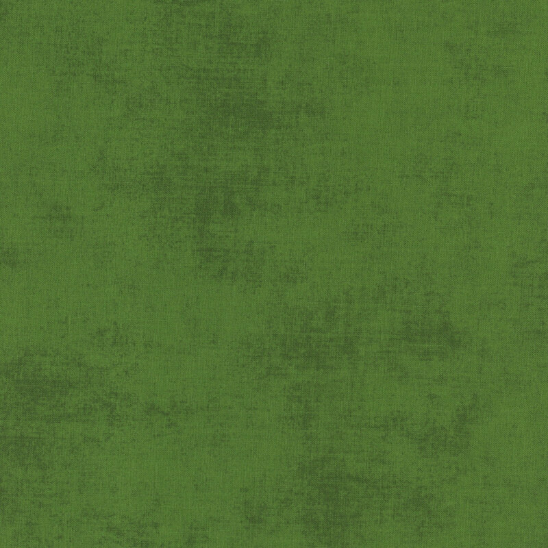 Textured, dark herb green fabric swatch.