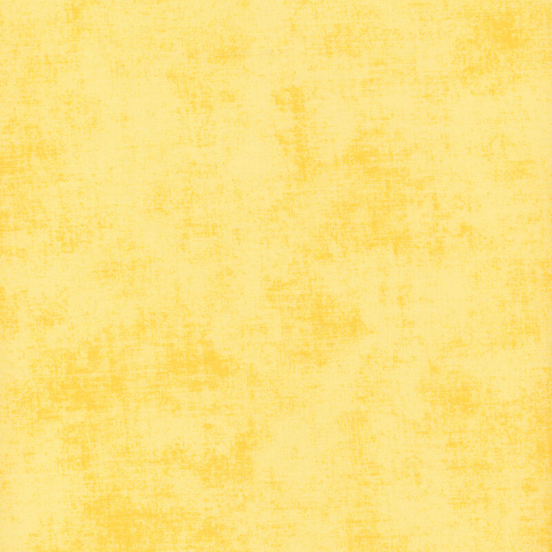 Textured, lemon yellow fabric swatch.