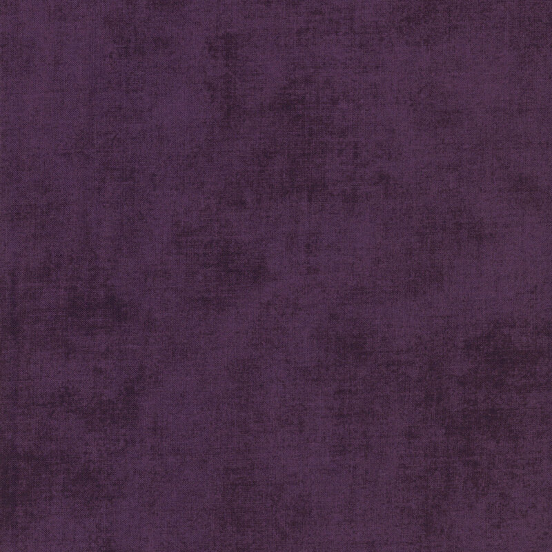 Textured, dark eggplant purple fabric swatch.