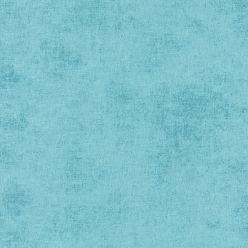 Textured, sky blue fabric swatch.