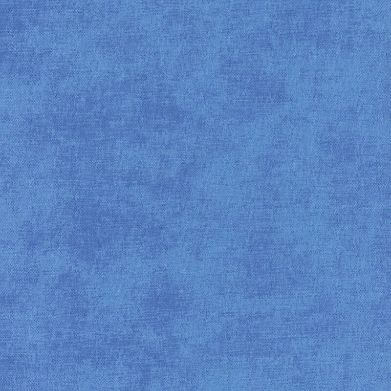 Textured, bright sky blue fabric swatch.