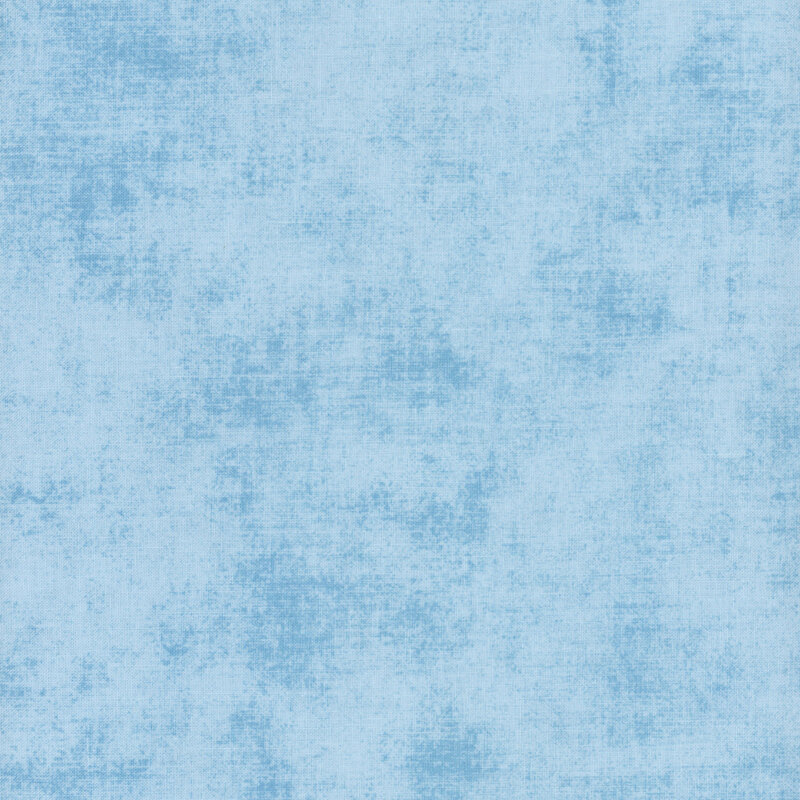 Textured, pastel blue fabric swatch.