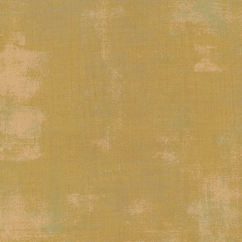 Textured fabric in muted yellow tones with subtle variations and a soft, painted appearance.