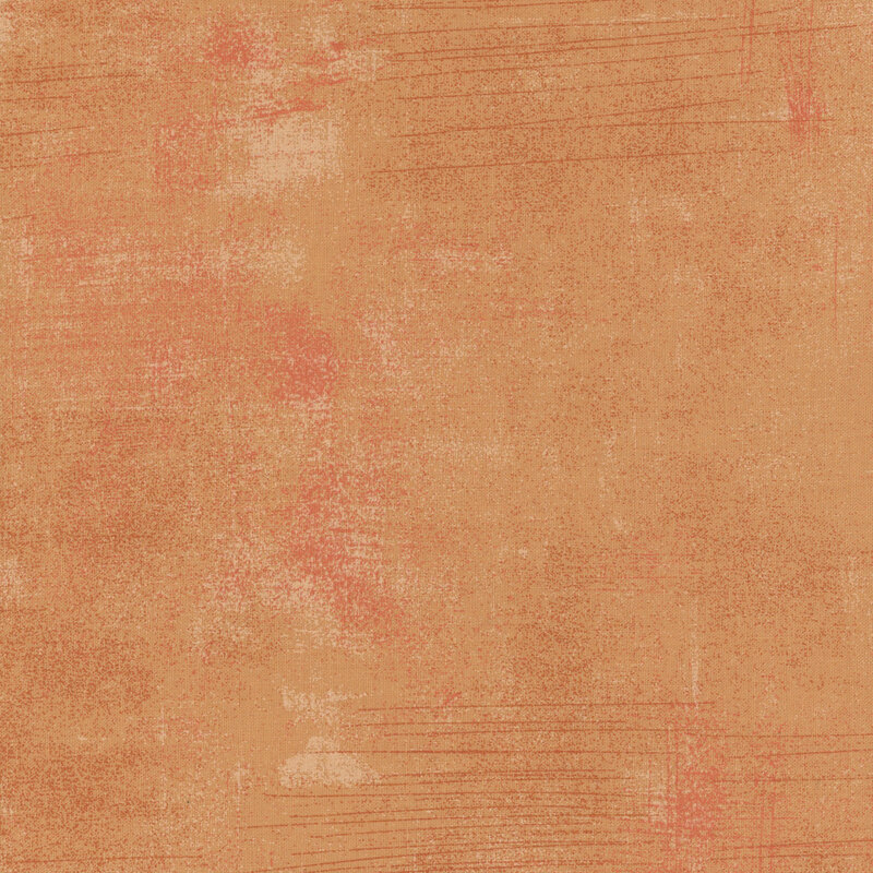 fabric texture with warm orange tones and subtle brushstroke patterns.