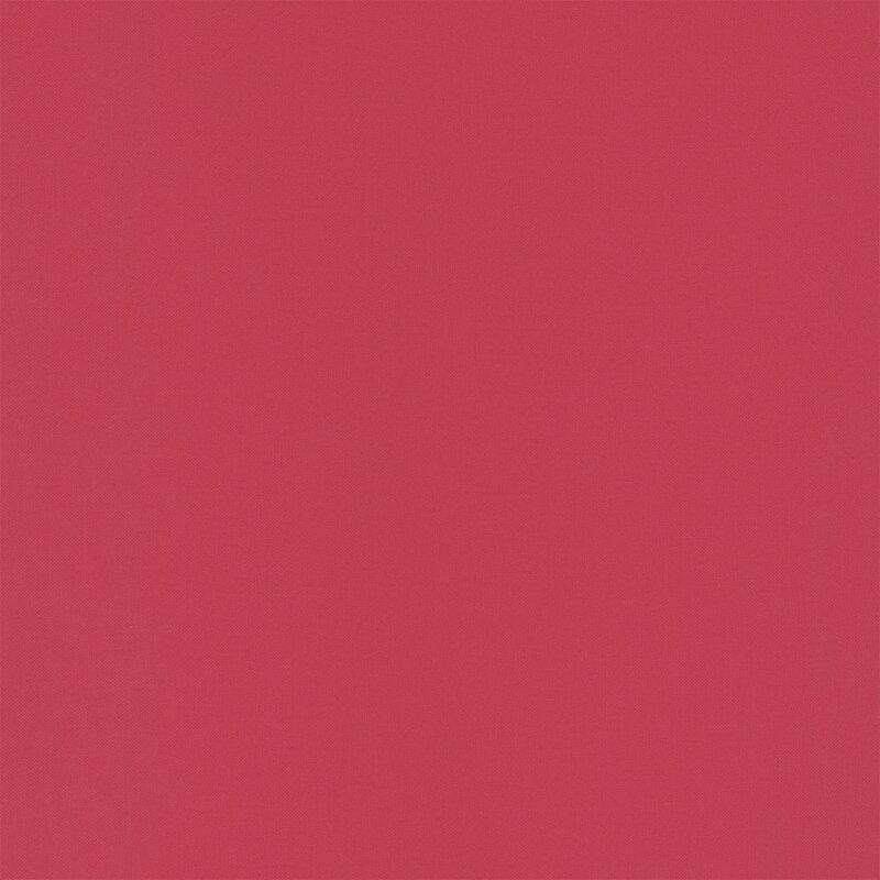 Solid pinkish red fabric swatch