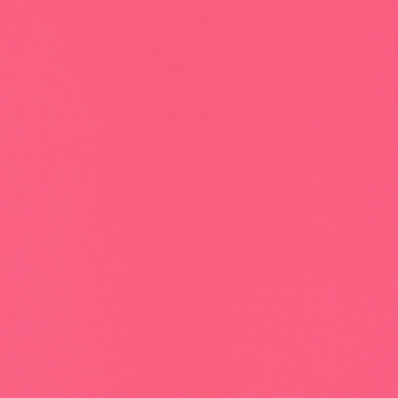 Solid bright pink fabric swatch.