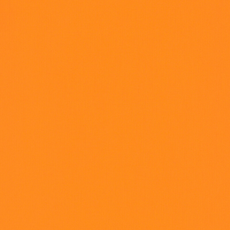 Solid bright orange fabric swatch.