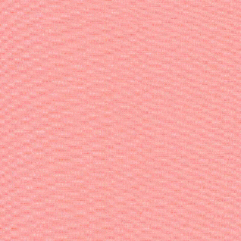 Solid piglet pink fabric swatch.