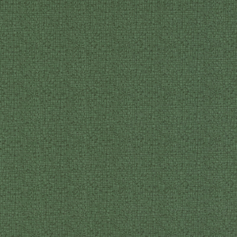 Textured green fabric with a subtle woven pattern.