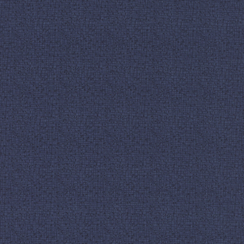 Dark blue textured background with a subtle, grid-like pattern.