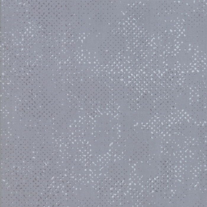 Textured gray fabric with a pattern of small tonal speckles