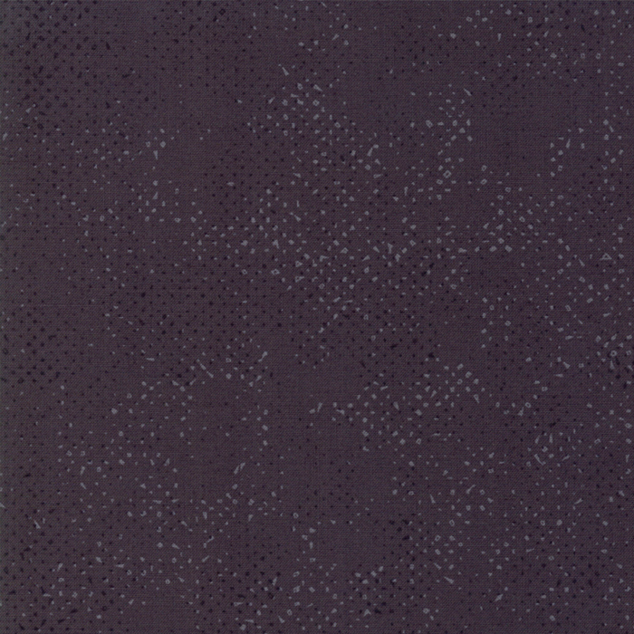 Textured charcoal gray fabric with a pattern of small tonal speckles