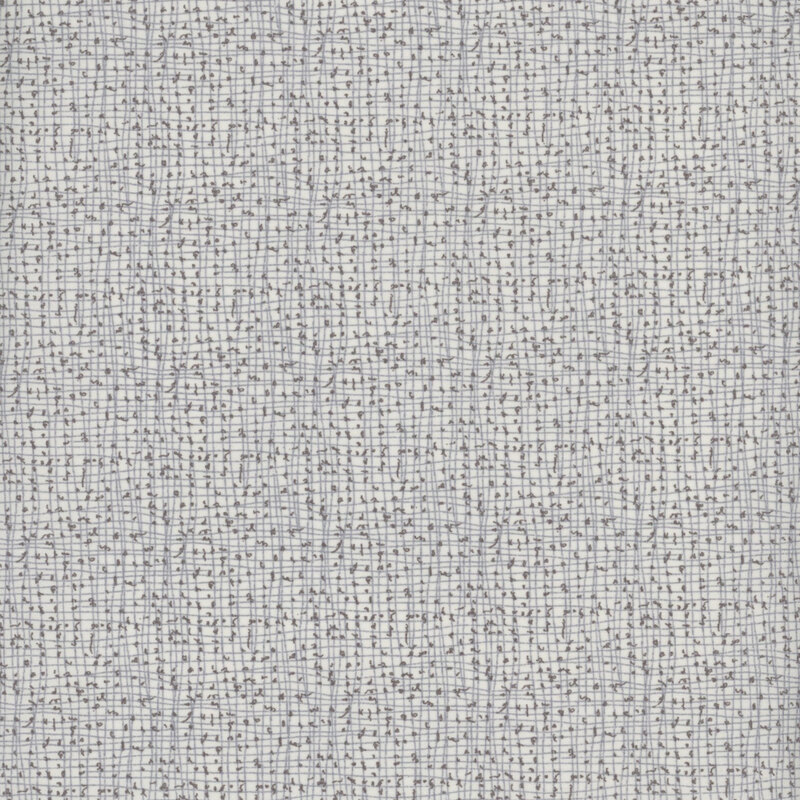 Gray textured surface with a grid pattern of small, faintly visible squares.