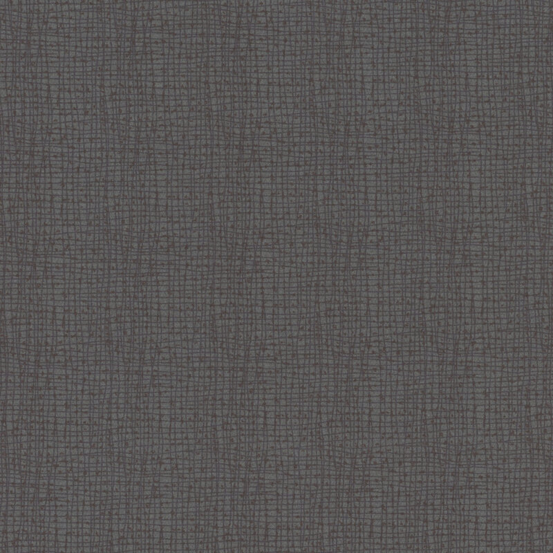 Dark gray textured fabric with a subtle woven pattern.