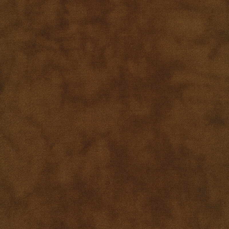 Mottled brown muslin fabric 