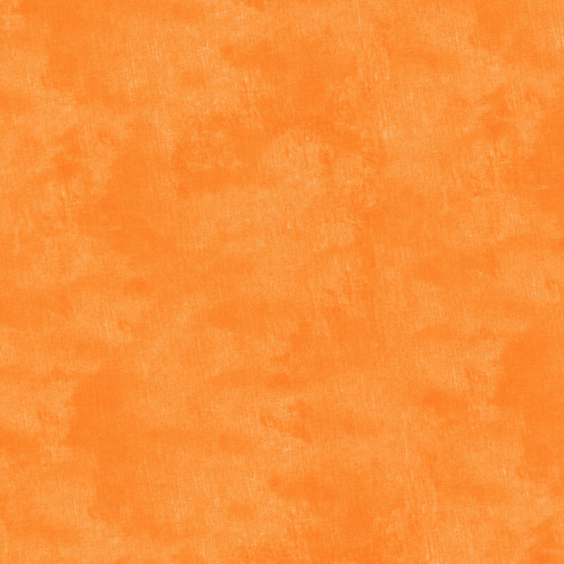 Mottled, textured, and tonal orange fabric swatch.