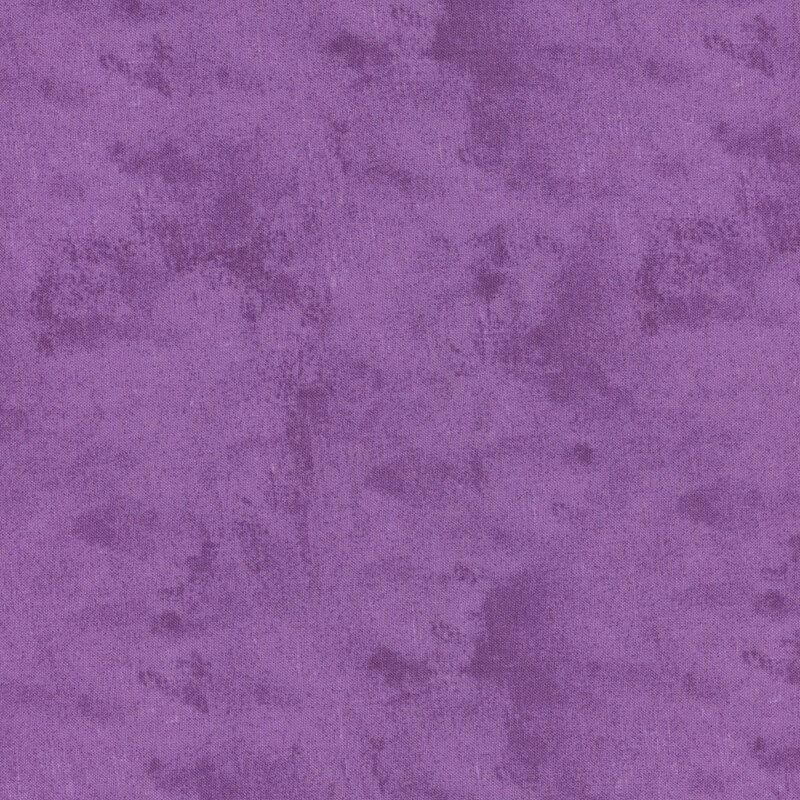 Mottled, textured, and tonal purple fabric swatch.