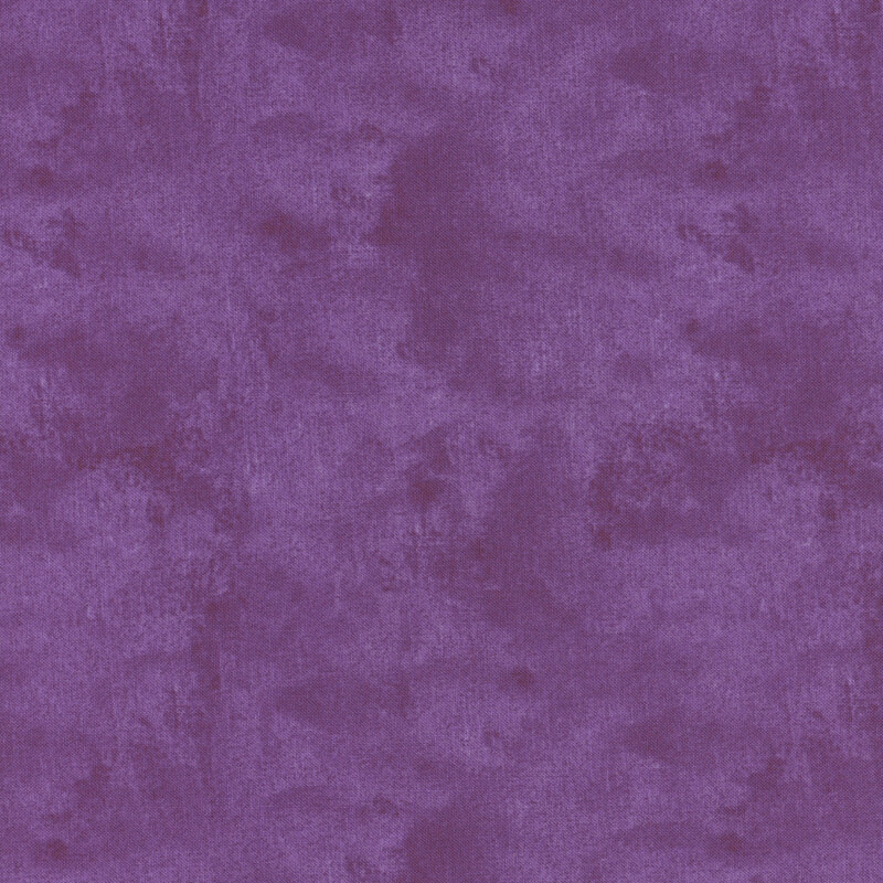 Mottled, textured, and tonal violet fabric swatch.