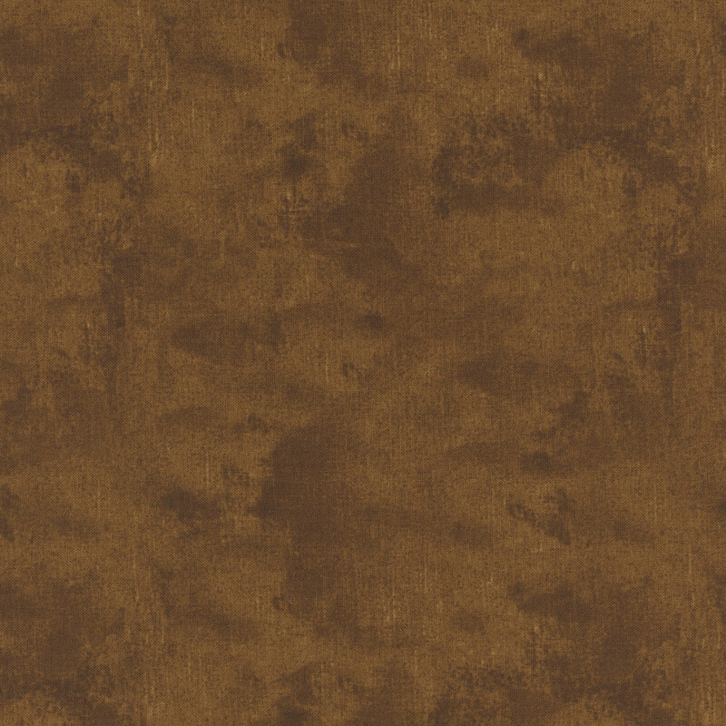 Mottled, textured, and tonal warm brown fabric swatch.