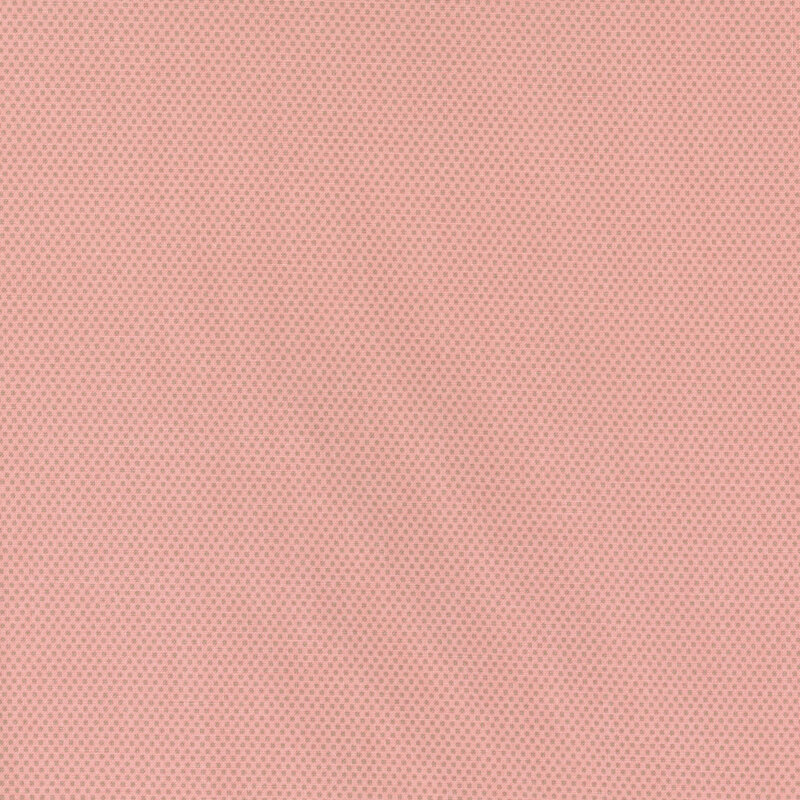 Mellowrose pink fabric featuring a dotted halftone tonal print.