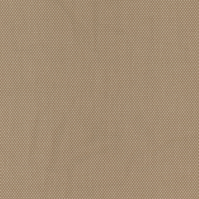 Pebble brown fabric featuring a dotted halftone tonal print.