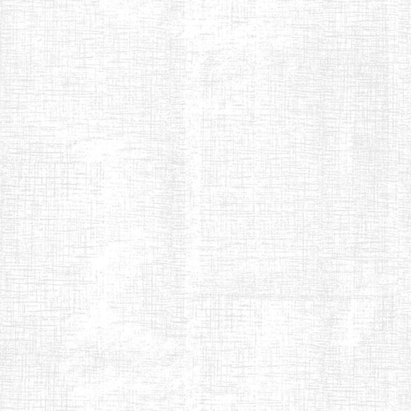 White on white fabric with a canvas texture, shown in gray and white.