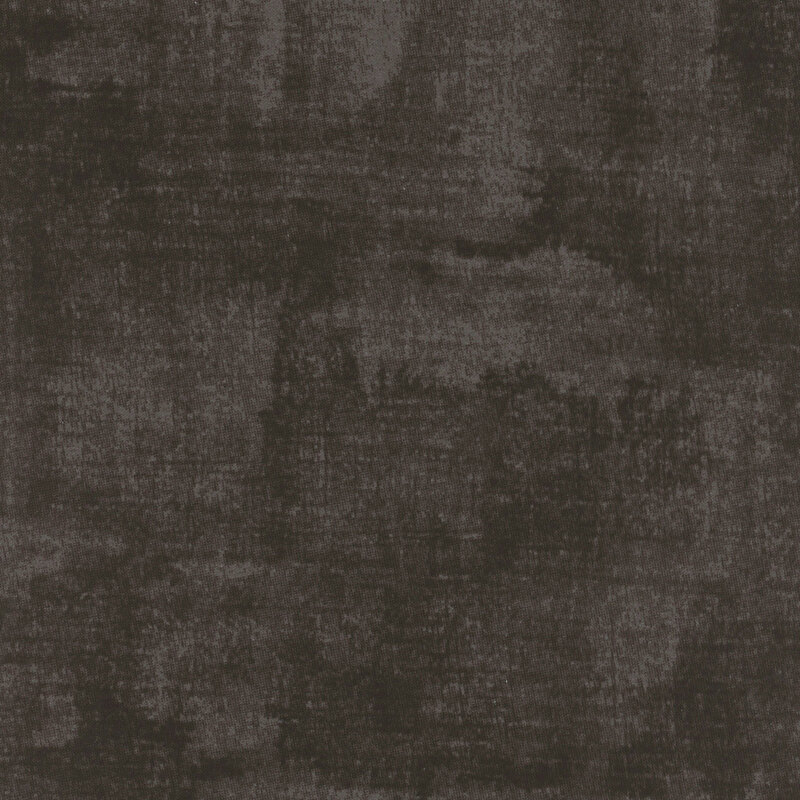 fabric featuring black-gray tonal print