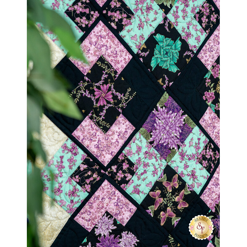 Belle Kaleidoscope Quilt Kit - Shizuka | Shabby Fabrics