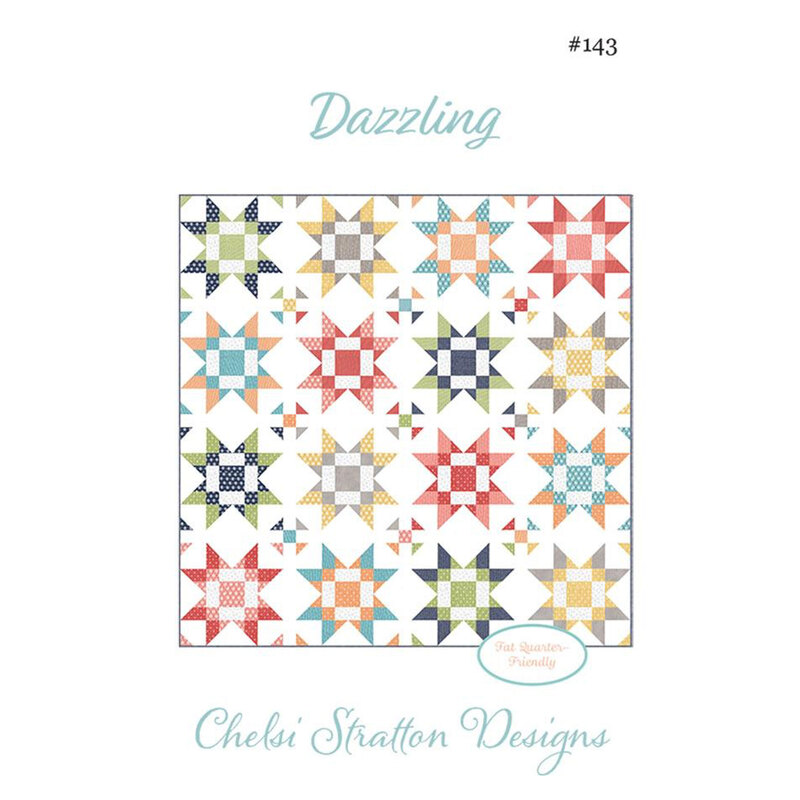 Front of pattern showing a digitized version of the finished project, displayed on a white background.