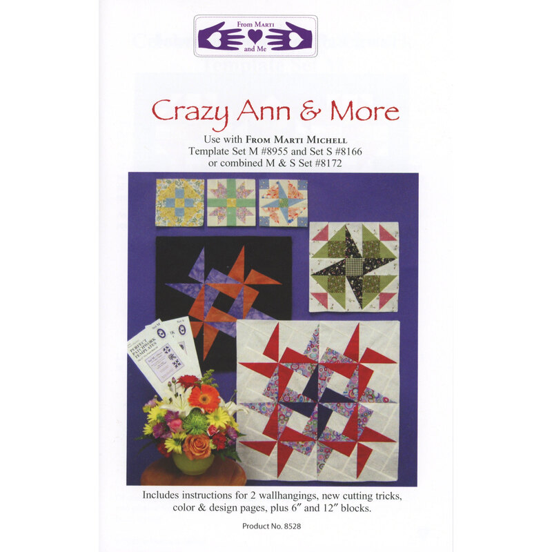 front scanned image of crazy ann & more pattern