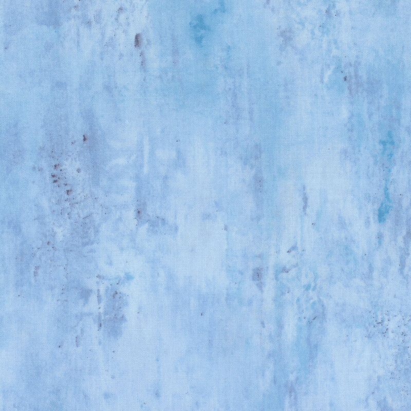 Tonal blue fabric with periwinkle mixed in, featuring a worn vintage texture.