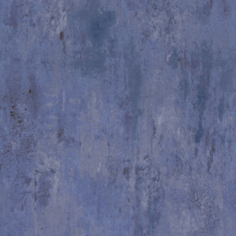 Tonal denim blue fabric featuring a worn vintage texture.