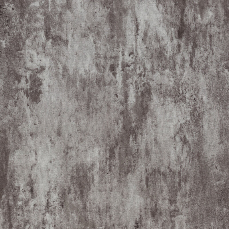 Tonal warm gray fabric featuring a worn vintage texture.