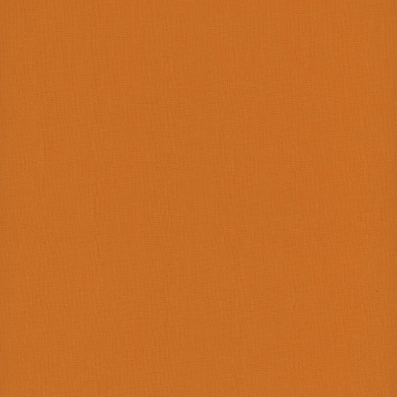 Solid fabric in a true pumpkin orange color