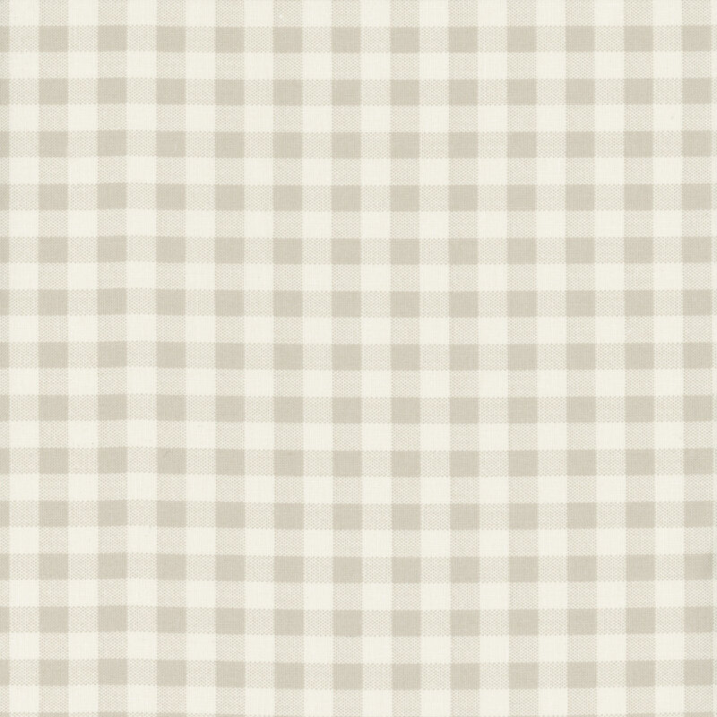 Light beige and cream gingham pattern with alternating squares.