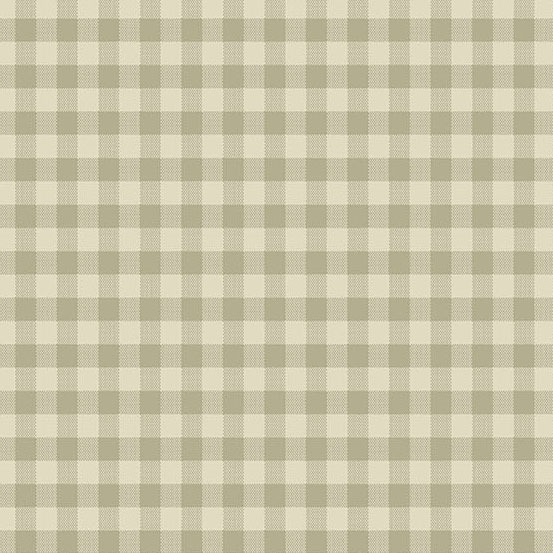 Tan fabirc with a tonal gingham pattern