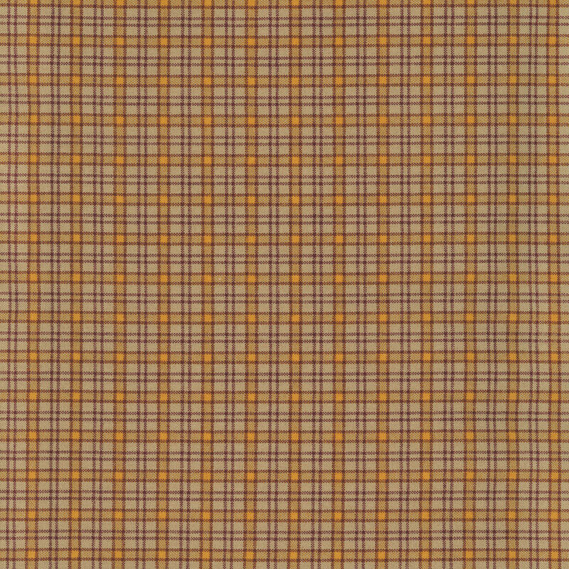 Bronze fabric with a tight overlapping gridded design.