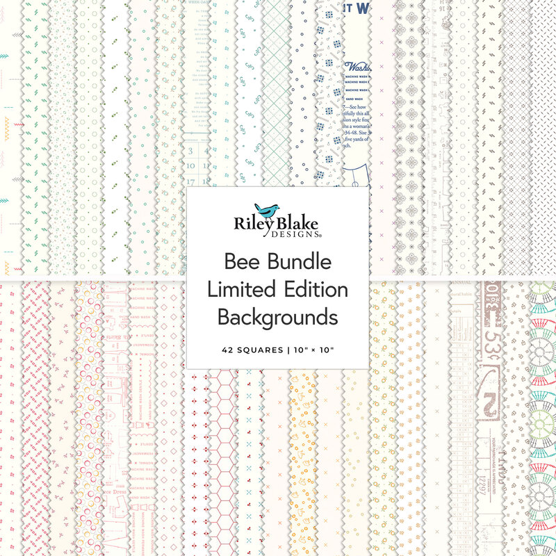 A top-down shot of the Bee Bundle Limited Edition Backgrounds 10