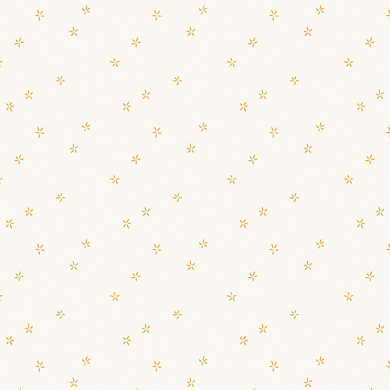 Simplified stars tossed on a very light cream background.