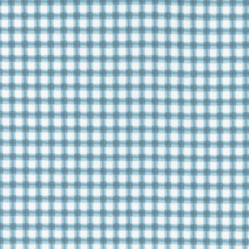 fabric pattern of a blue and white classic gingham checkered pattern