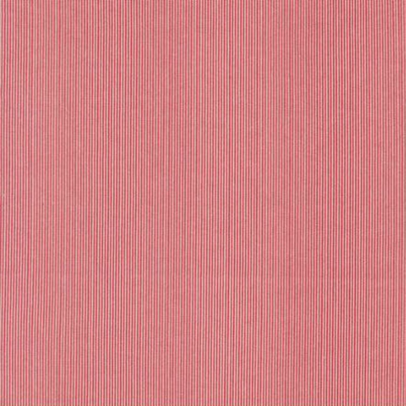 fabric pattern of soft red stripes on a red background