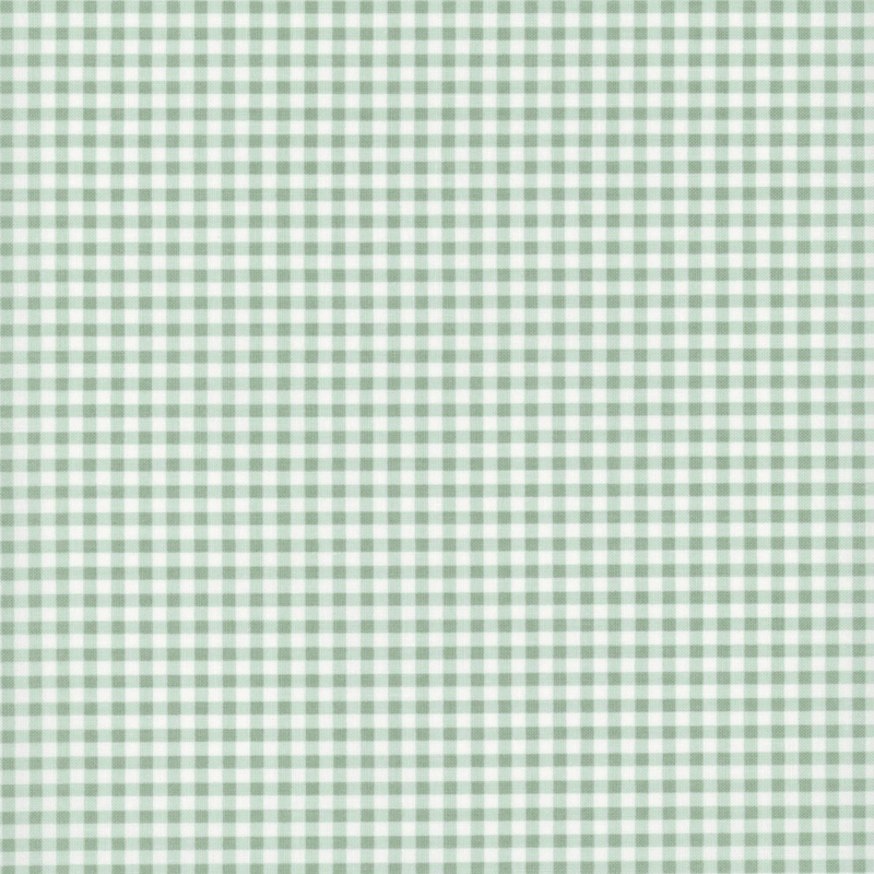 Dark aquamarine fabric with tiny gingham print.